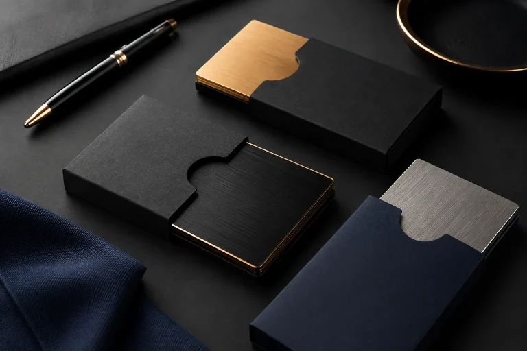 premium business card sleeve
