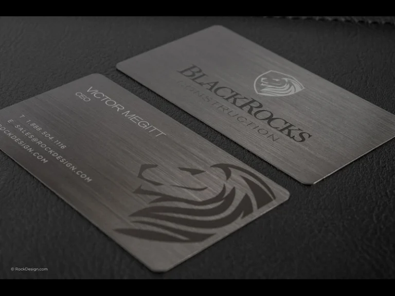 Metal Business Cards Canada